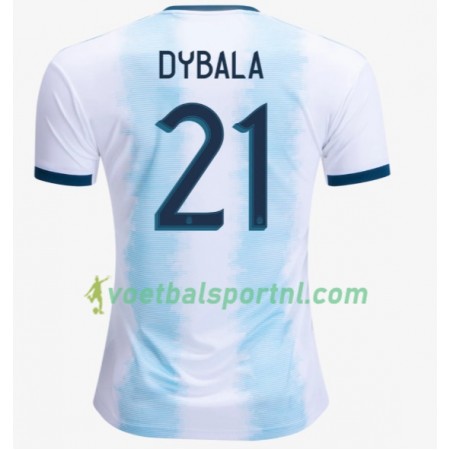 Argentinië Paulo Dybala 21 Thuis Shirt Copa América 2019